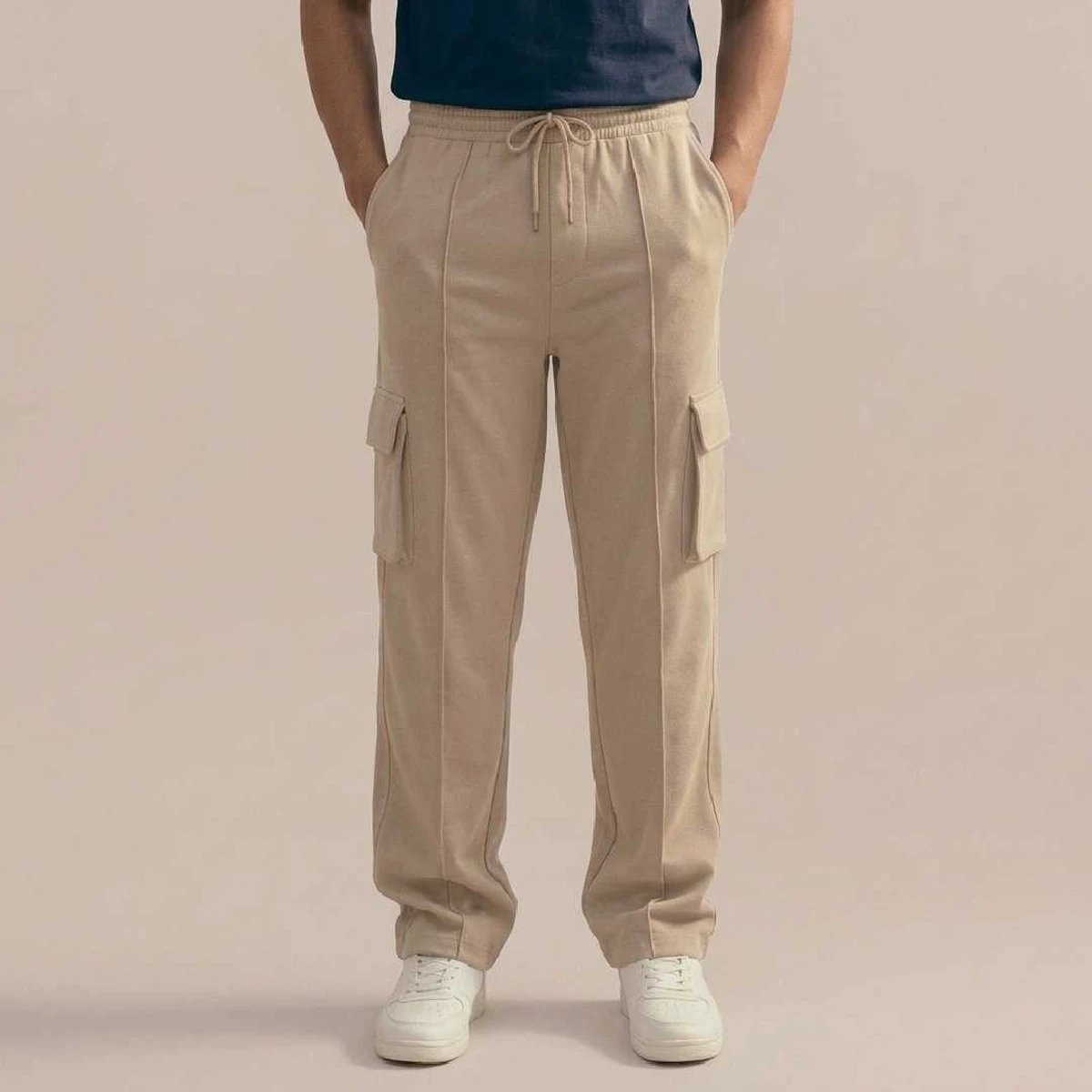 Cargo pleated Trouser - Image 4
