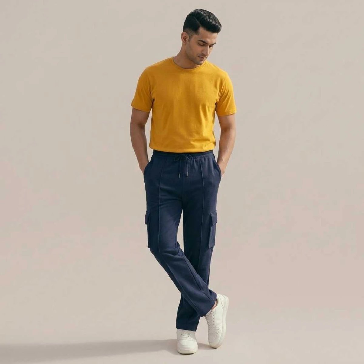 Cargo pleated Trouser - Image 5
