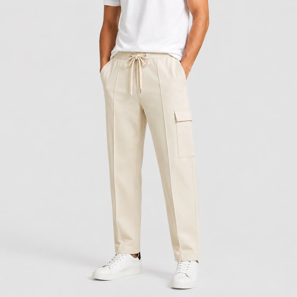 Cargo pleated Trouser - Image 3